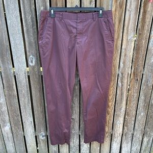 Bonobos Men's Chinos in Deep Burgundy